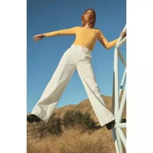 Entireworld White Wide-Leg Pants